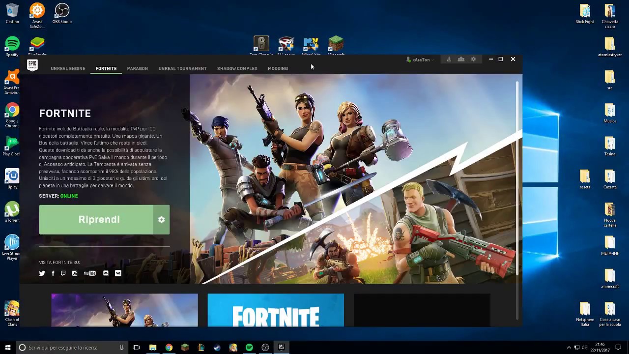 fortnite download for pc